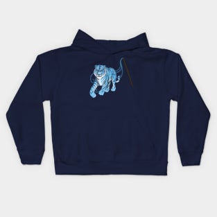 Magical Familiar Tiger Kids Hoodie